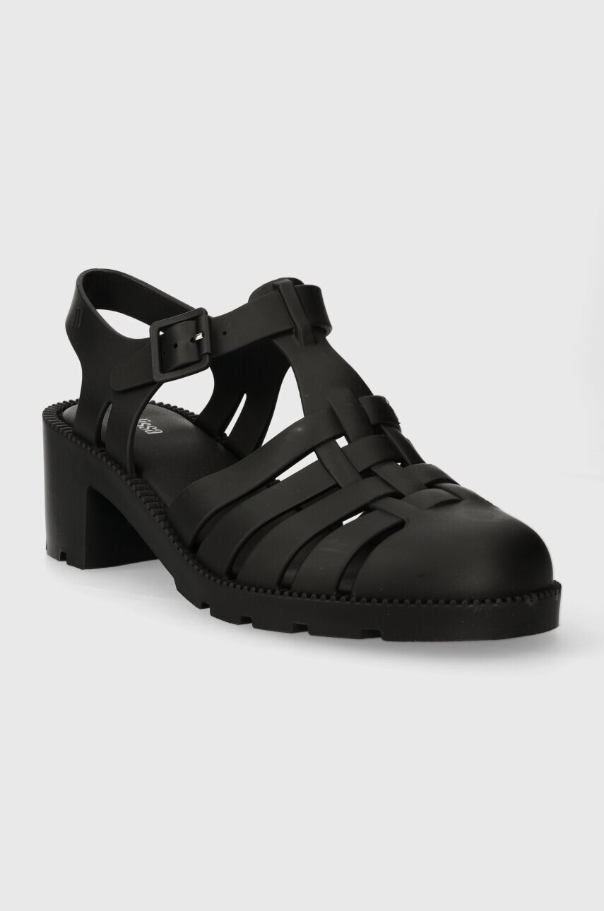 Сандалі Melissa MELISSA ID HEEL AD колір чорний M.35804.V670