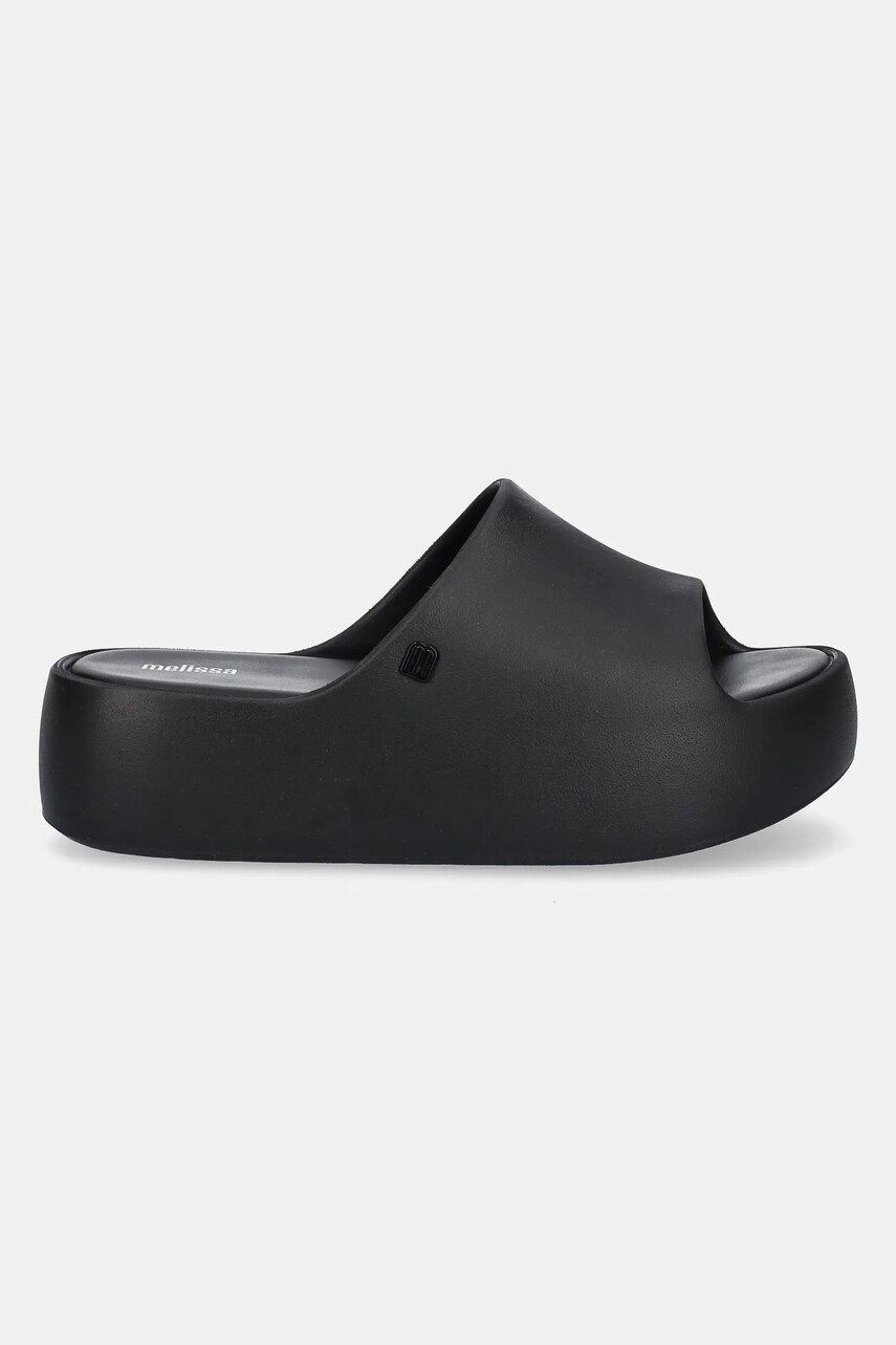 Шльопанці Melissa MELISSA FREE PLATFORM SLIDE AD жіночі колір чорний на платформі M.35859.S383