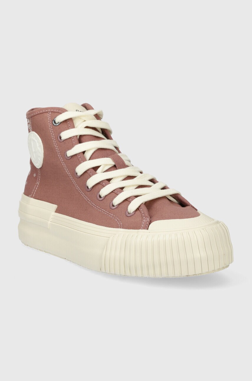 Кеди Pepe Jeans PLS31554 жіночі колір фіолетовий SAMOI DIVIDED