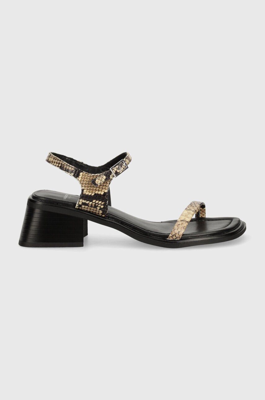 Шкіряні сандалі Vagabond Shoemakers INES колір бежевий