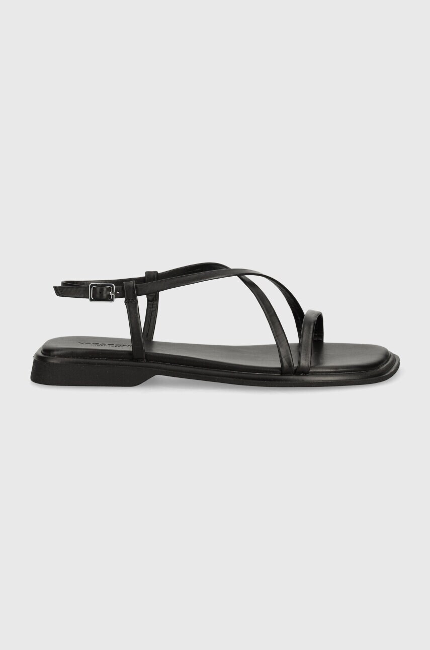 Шкіряні сандалі Vagabond Shoemakers IZZY жіночі колір чорний