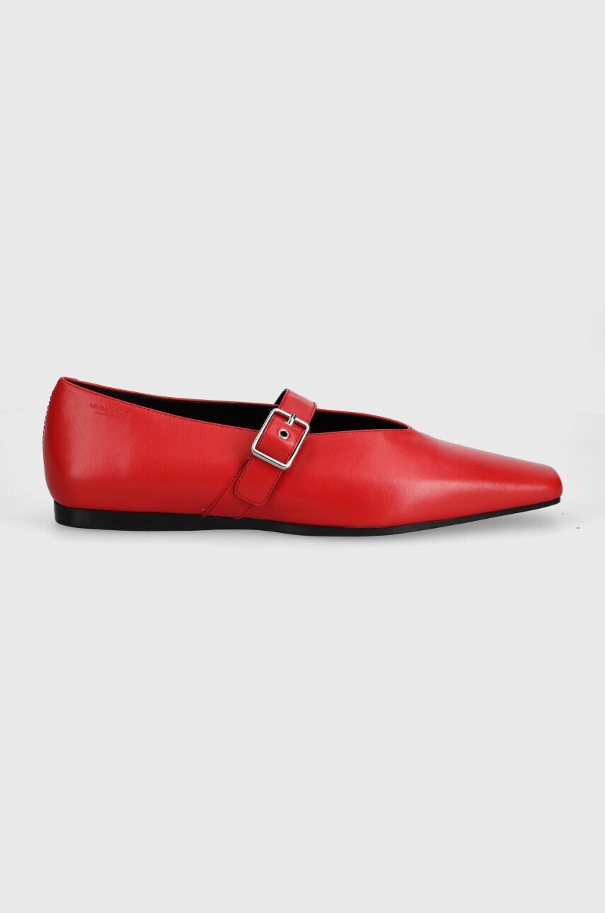 Шкіряні балетки Vagabond Shoemakers WIOLETTA колір червоний