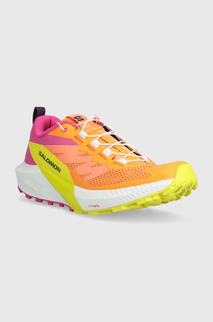 Черевики Salomon Sense Ride 5 жіночі колір помаранчевий