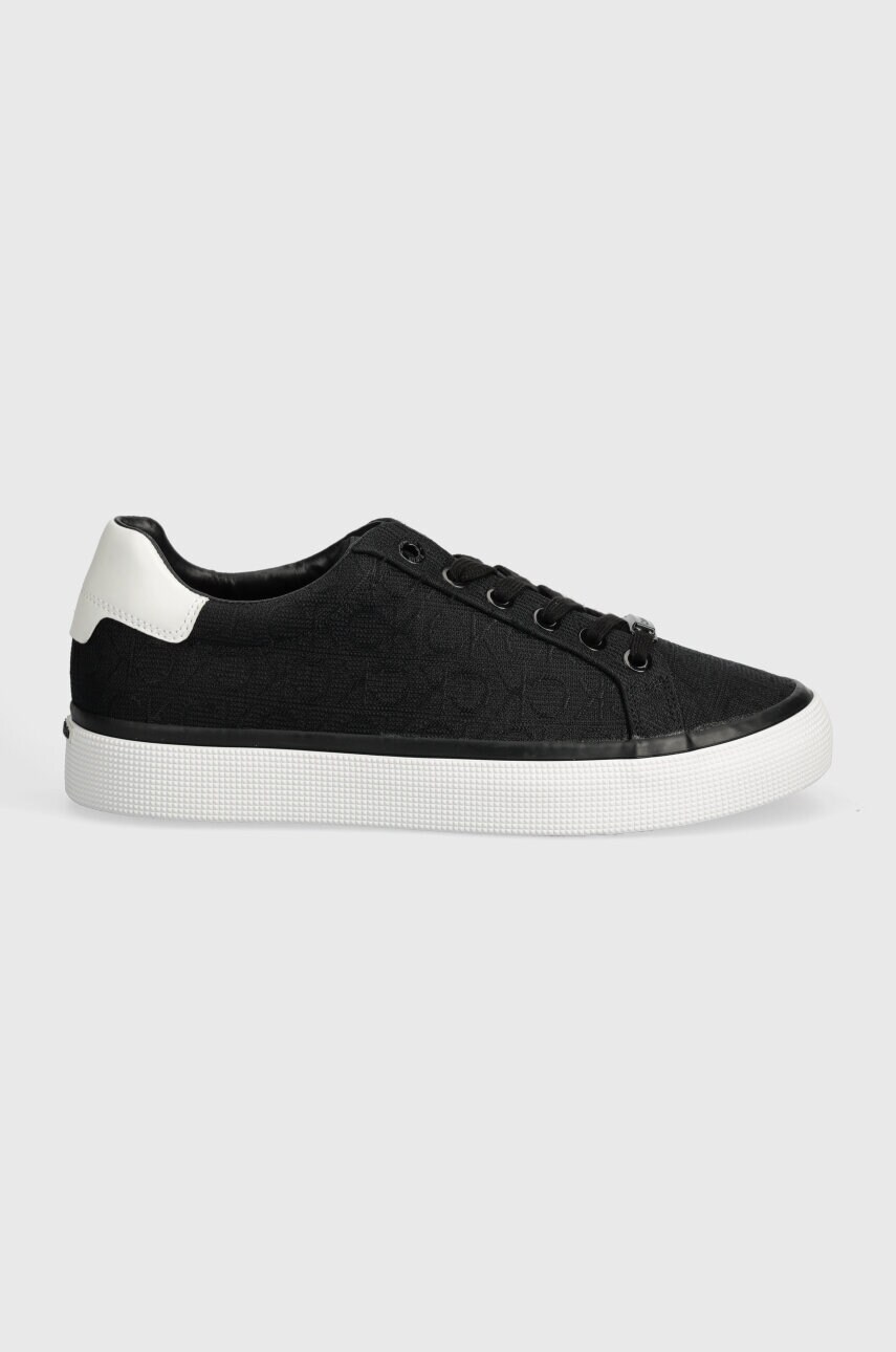 Кросівки Calvin Klein VULC LACE UP DIAM FOX MONOCQ колір бежевий HW0HW01907
