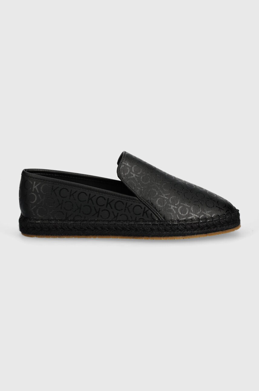 Еспадрилі Calvin Klein ESPADRILLE EPI MONO колір чорний HW0HW01917
