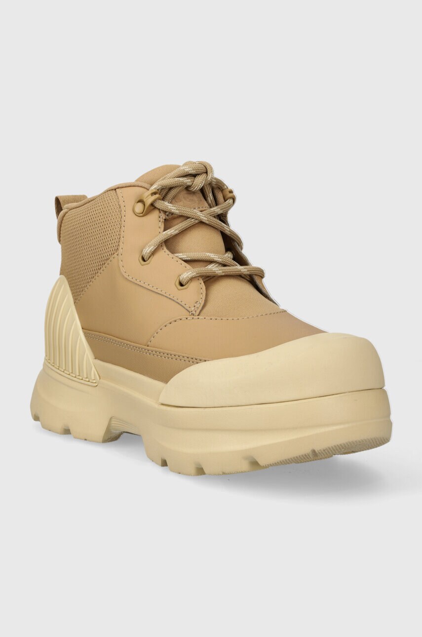 Черевики UGG Neumel X жіночі колір бежевий на платформі 1152724
