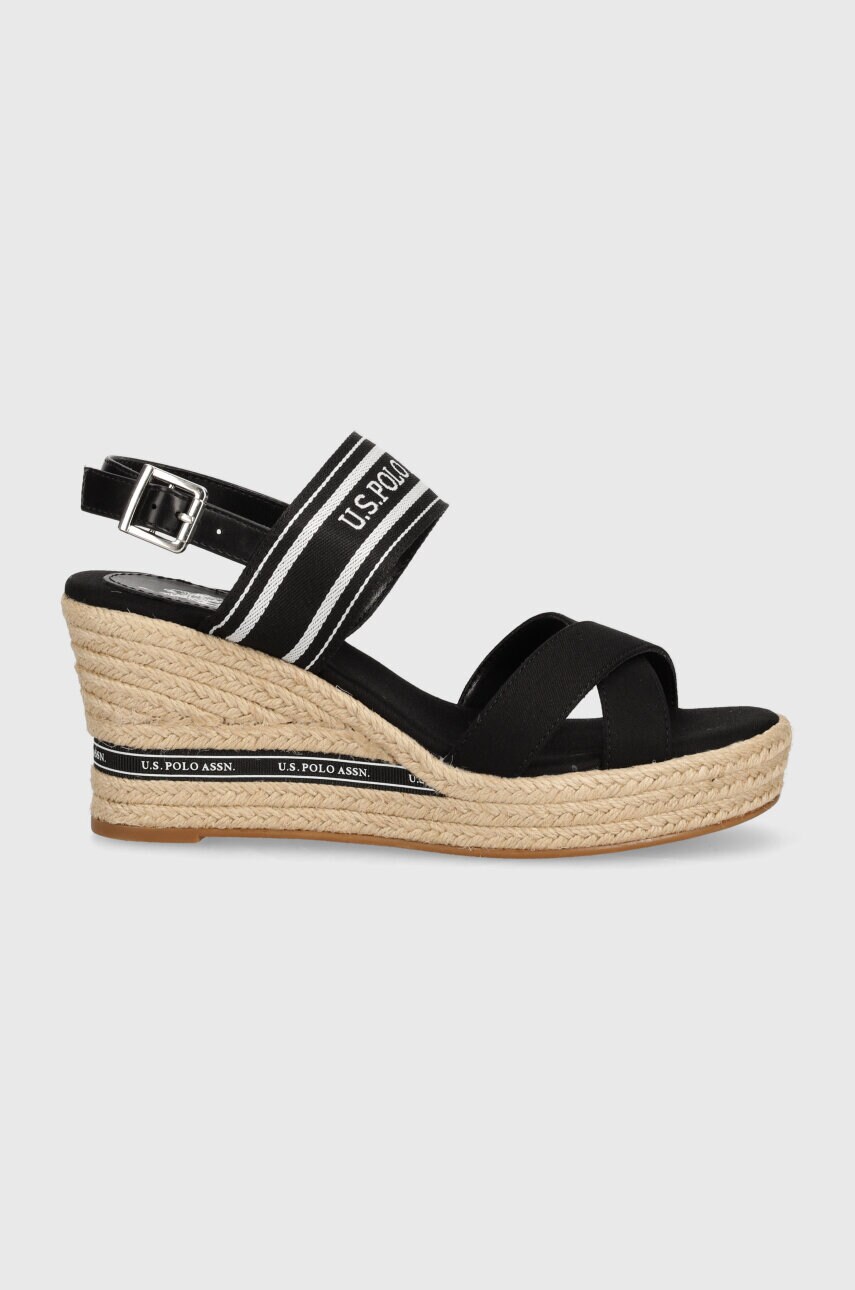 Сандалі U.S. Polo Assn. ALYSSA колір чорний ALYSSA007W 4C2