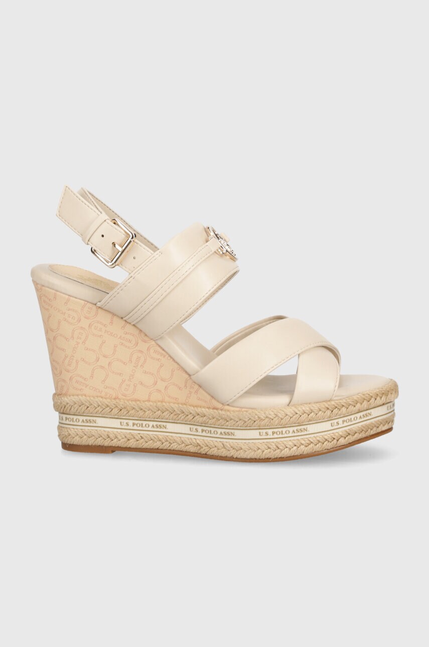 Сандалі U.S. Polo Assn. AYLIN колір бежевий AYLIN016W 4Y1