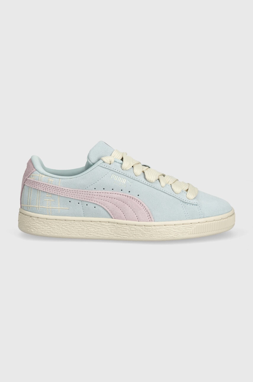 Замшеві кросівки Puma Suede Brand Love II 395737