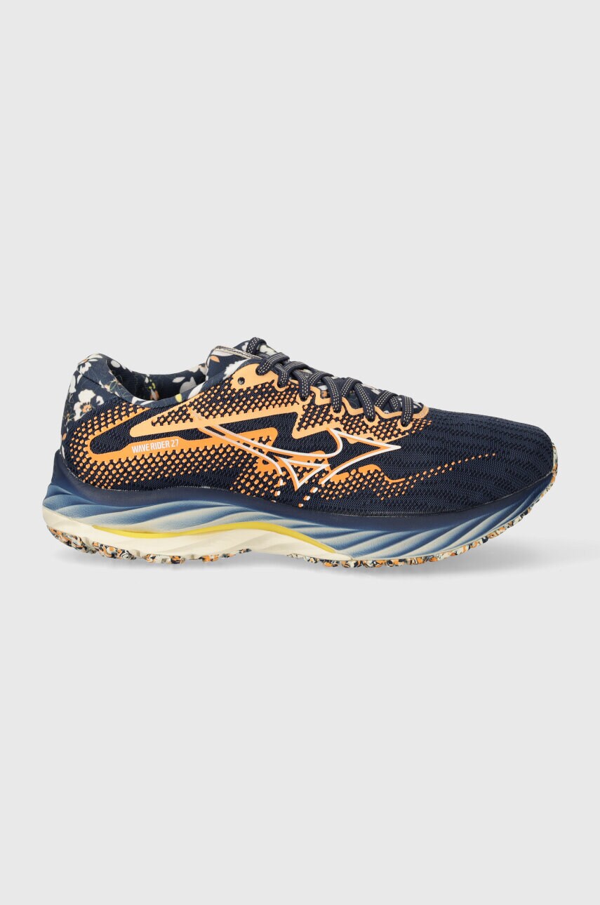 Бігові кросівки Mizuno Wave Rider 27 x Roxy колір синій J1GD2358