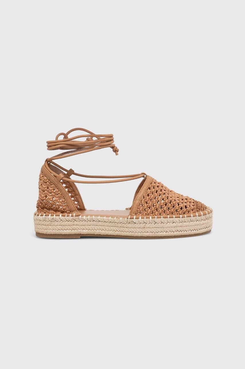 Еспадрилі Aldo Picot колір коричневий на платформі 13741689.Picot