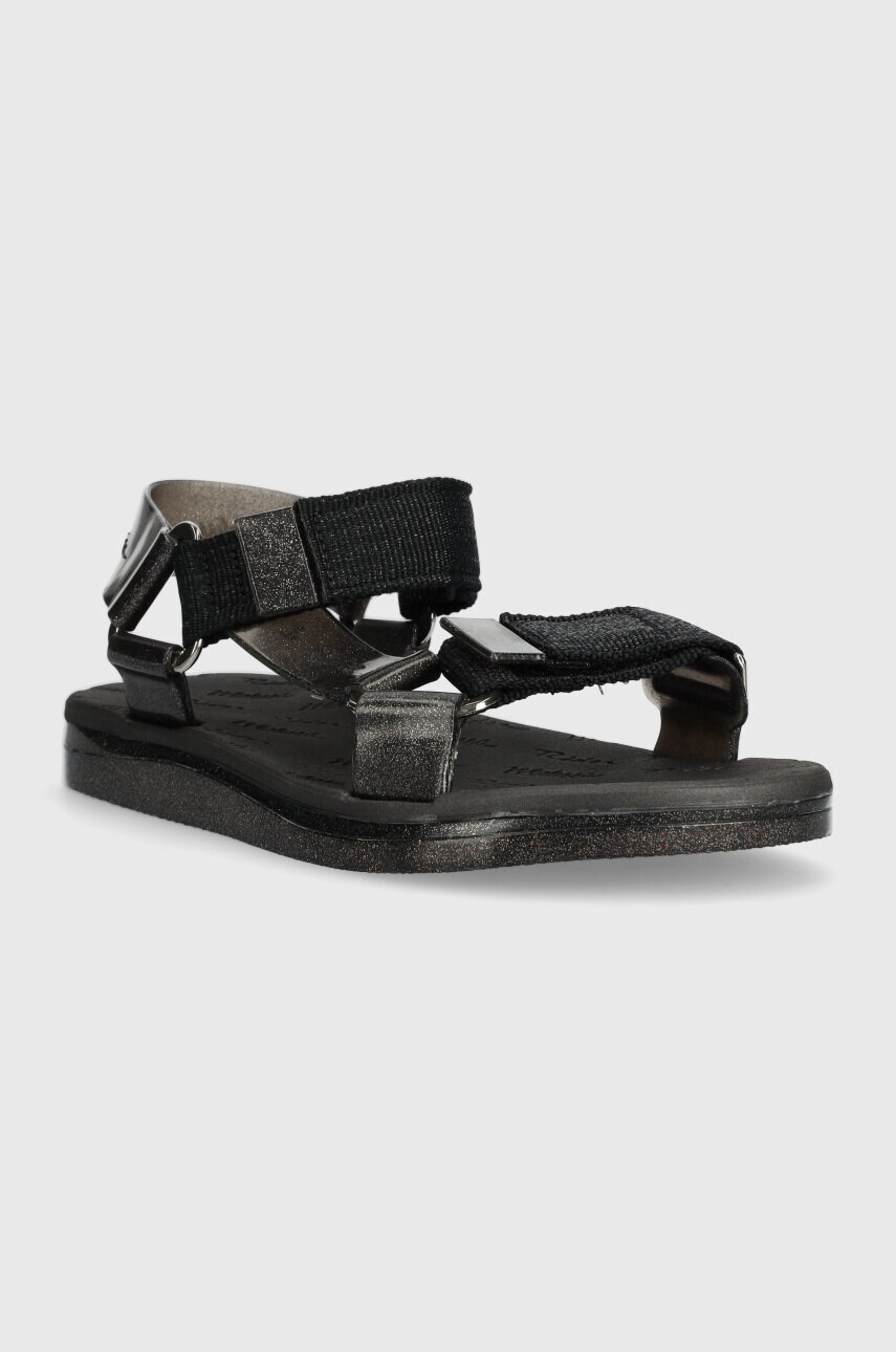 Сандалі Melissa MELISSA PAPETE + RIDER GOOD TIMES AD жіночі колір чорний M.32930.AV015