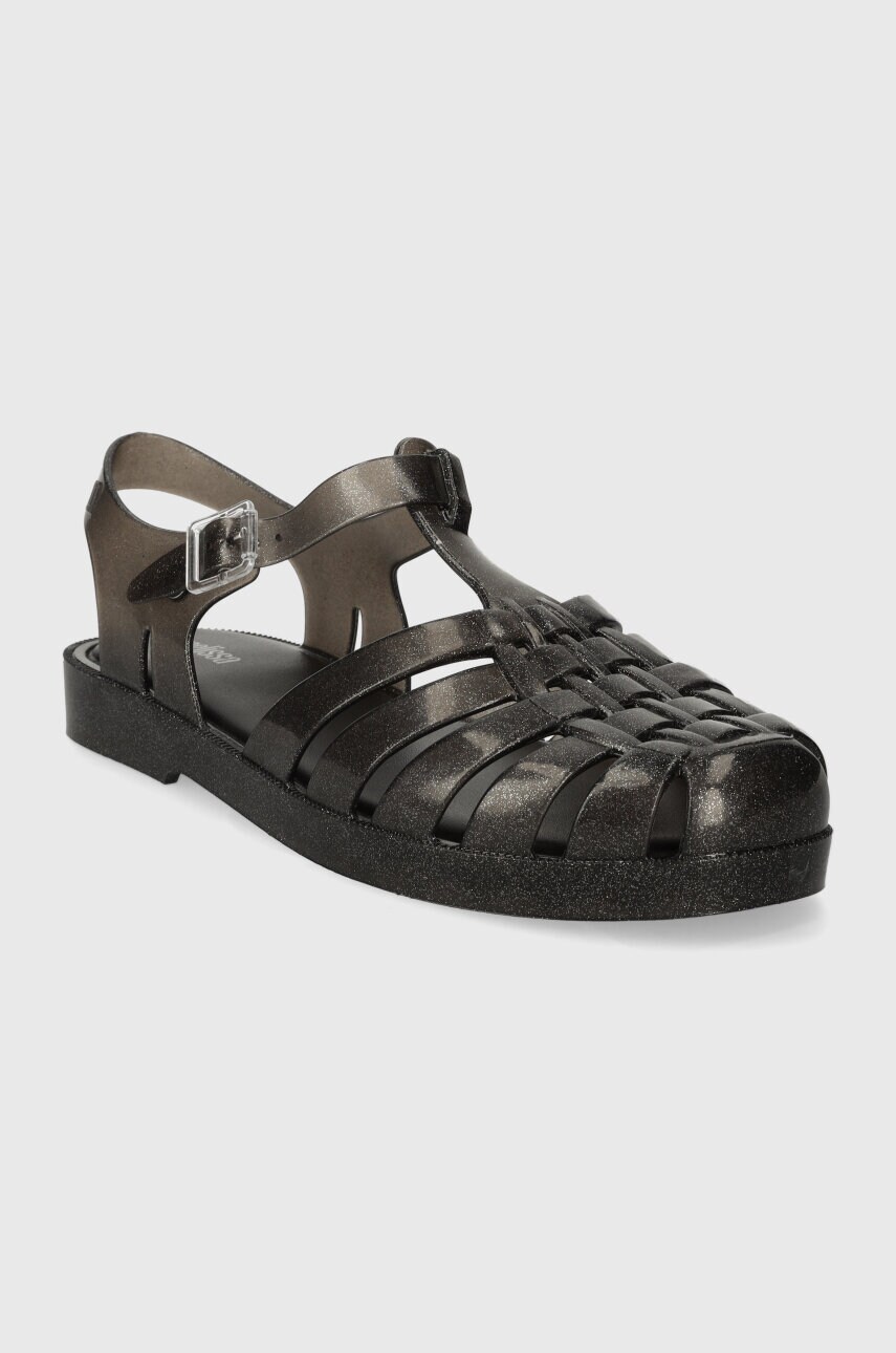 Сандалі Melissa MELISSA POSSESSION SHINY AD жіночі колір чорний M.33520.AU689