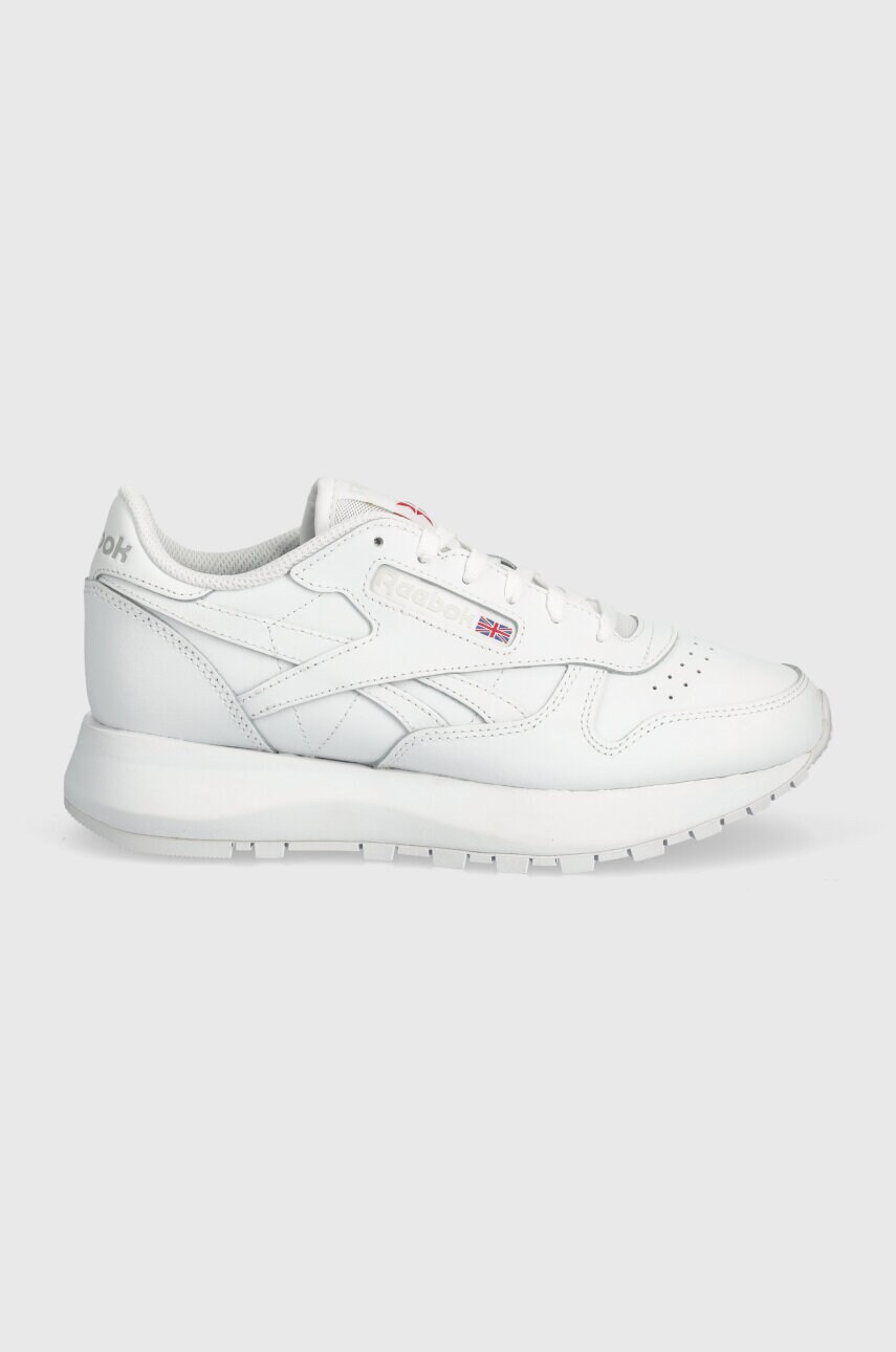 Шкіряні кросівки Reebok Classic Classic Leather колір білий 100074458