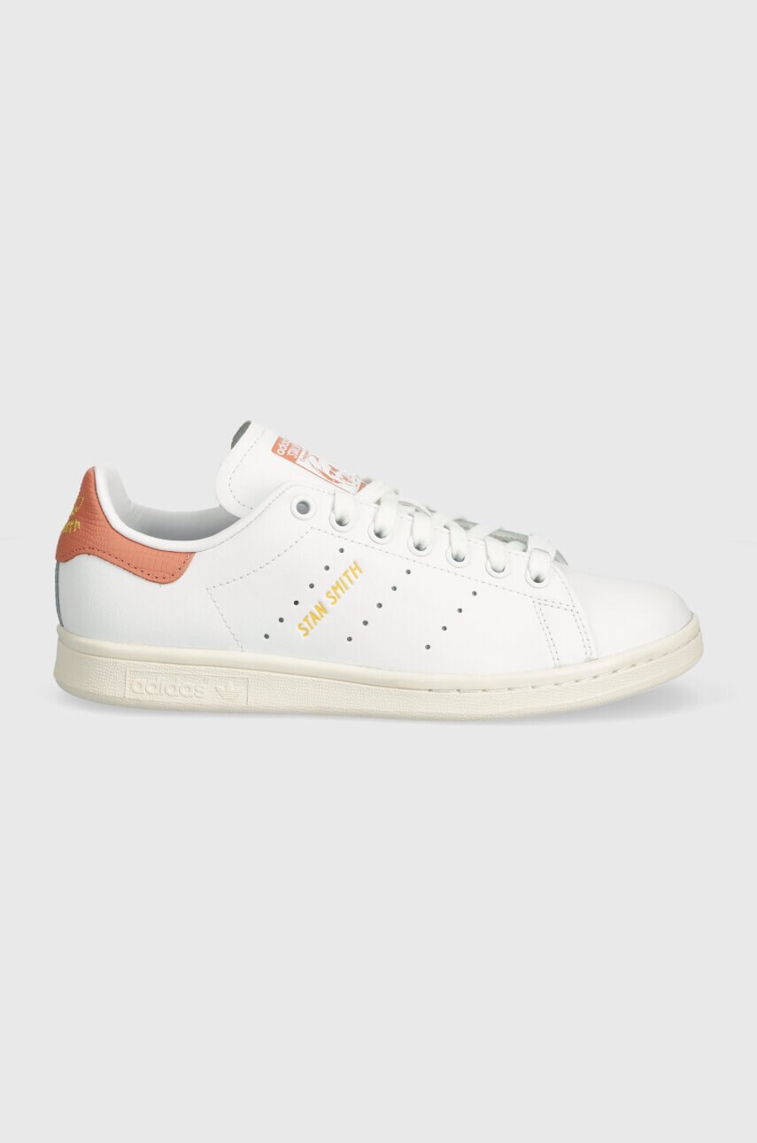 Шкіряні кросівки adidas Originals Stan Smith W колір білий IE0468