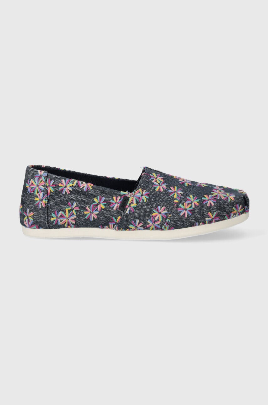 Кеди Toms Alpargata колір синій 10020650