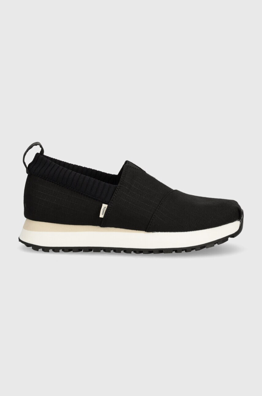 Кеди Toms Alpargata Resident 2.0 колір чорний 10020735