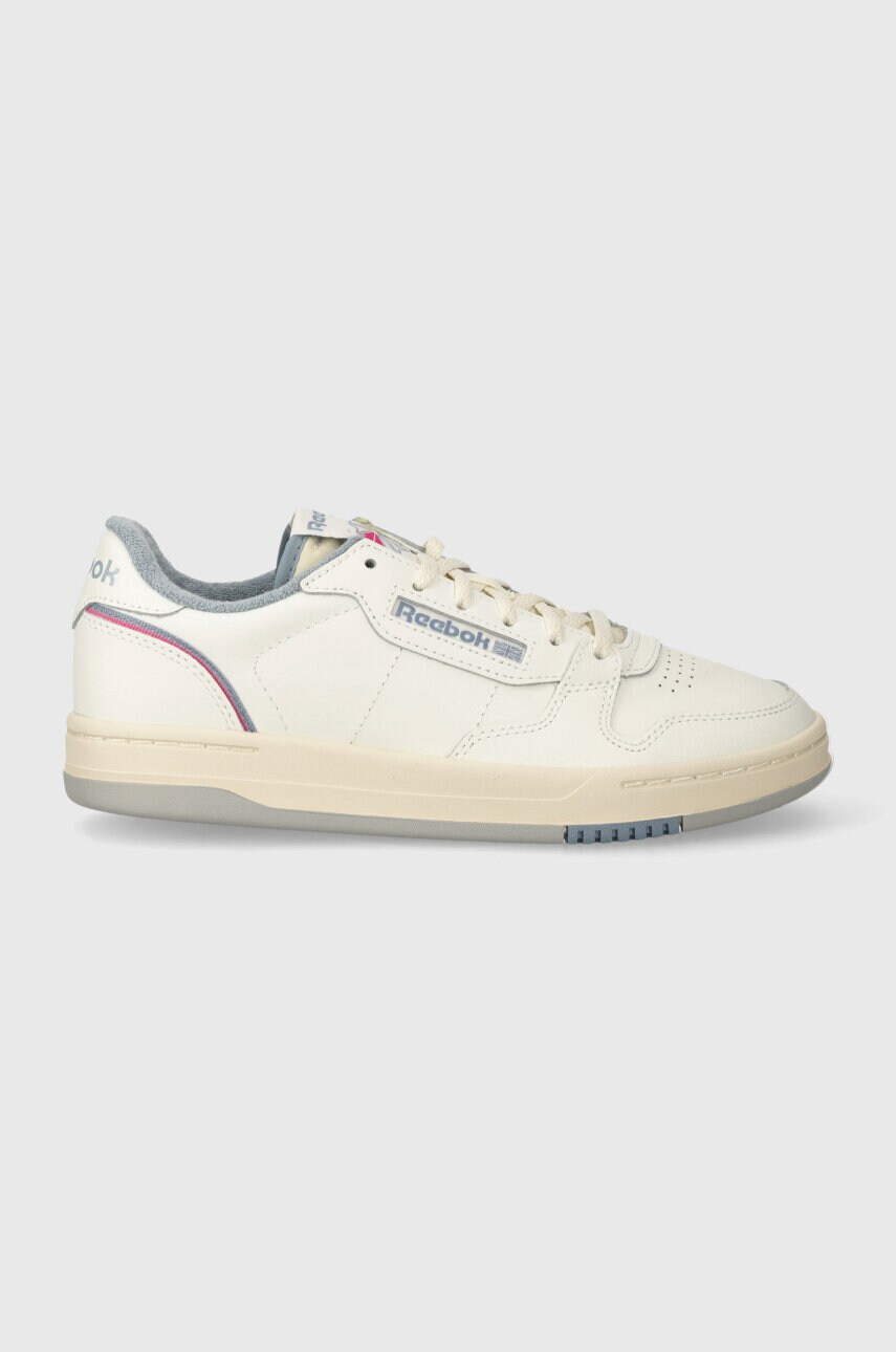 Шкіряні кросівки Reebok Classic Phase Court колір білий 100075017