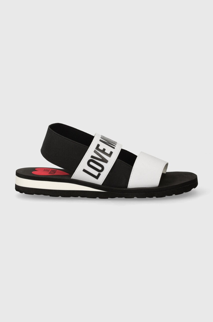 Сандалі Love Moschino жіночі колір білий JA16033G0IJN410A