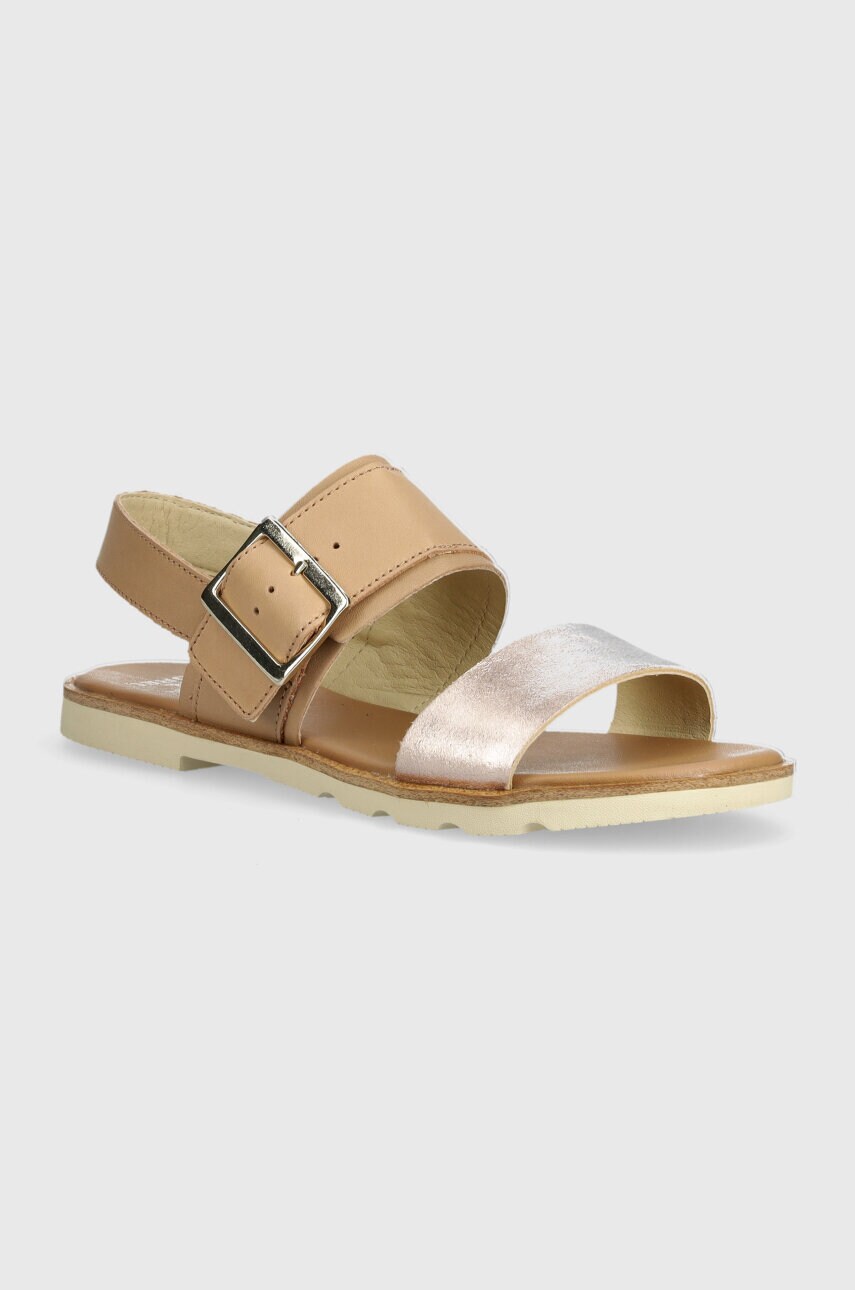 Шкіряні сандалі Sorel ELLA III SLINGBACK жіночі колір бежевий 2069721246