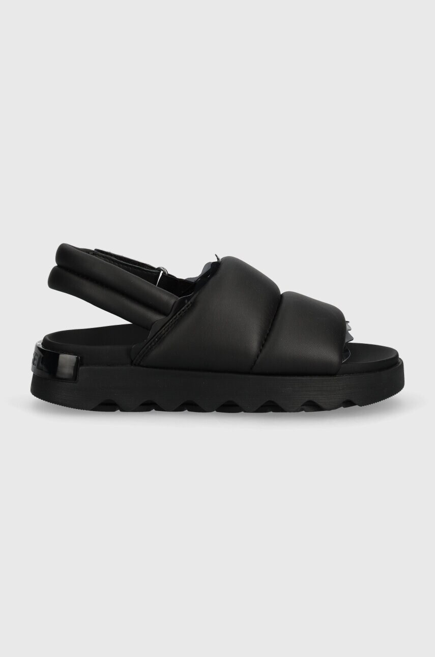 Шкіряні сандалі Sorel VIIBE SLINGBACK жіночі колір чорний 2069941010