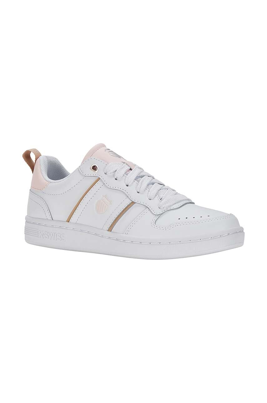 Шкіряні кросівки K-Swiss LOZAN MATCH LTH колір рожевий 98903.191.M