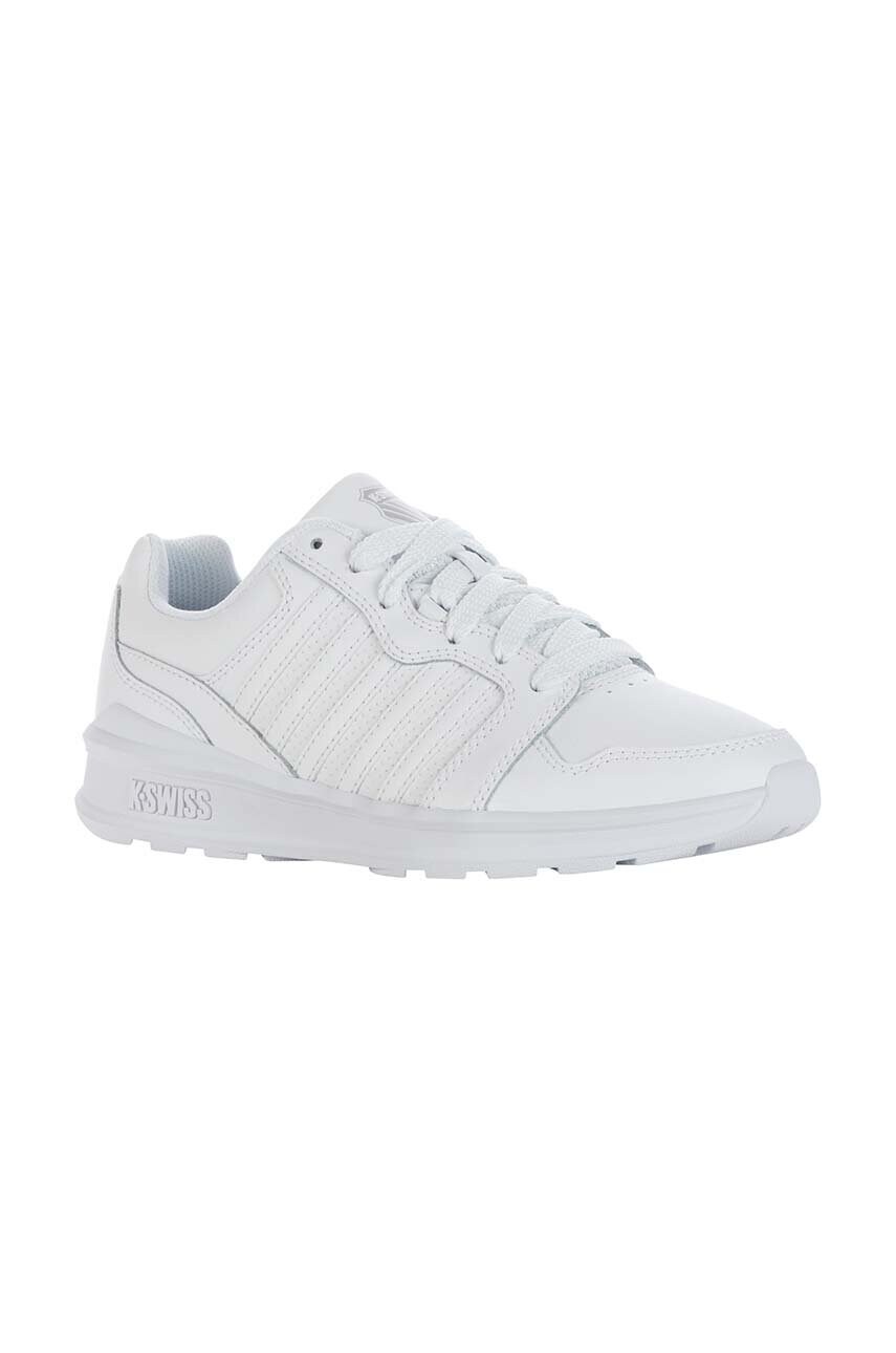 Шкіряні кросівки K-Swiss RIVAL TRAINER колір білий