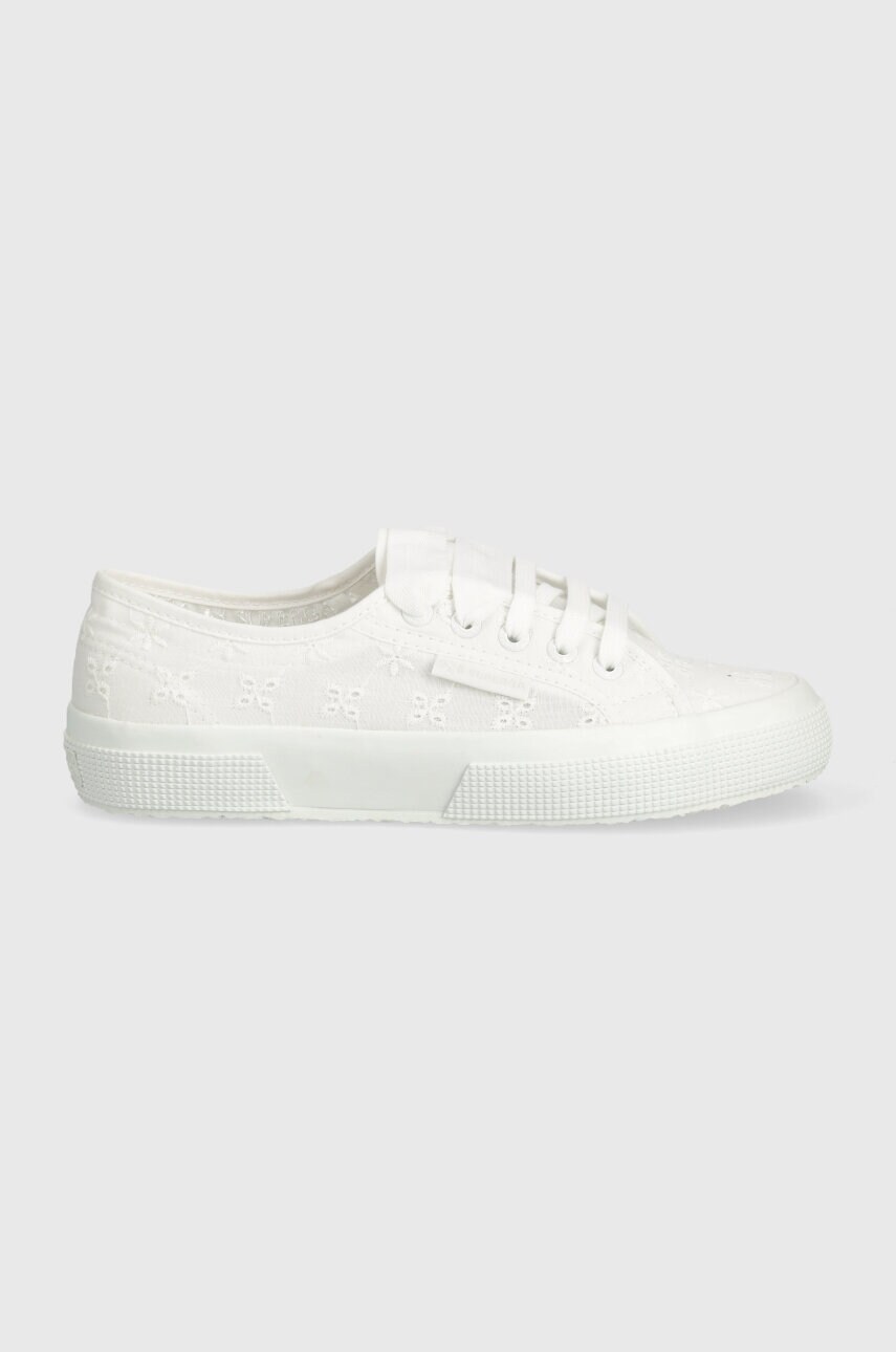 Кеди Superga 2750 FLOWER SANGALLO жіночі колір білий S5137JW