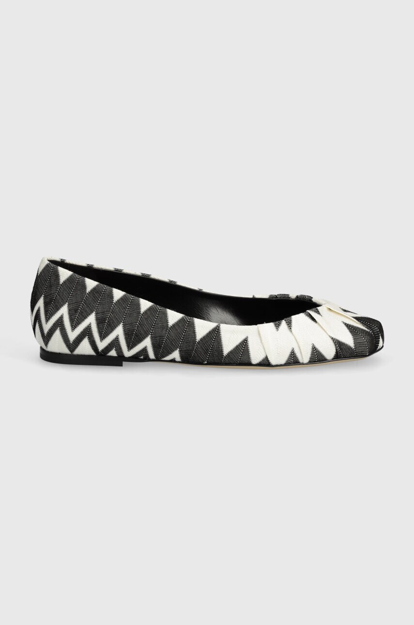 Балетки Missoni Iris колір чорний  M31_022