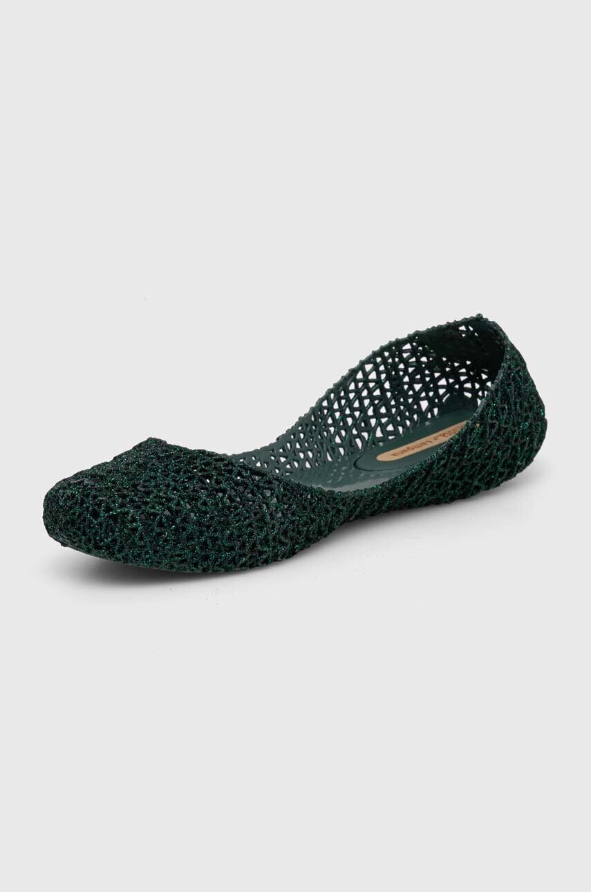 Балетки Melissa MELISSA CAMPANA PAPEL VII AD колір зелений  M.31512.54062