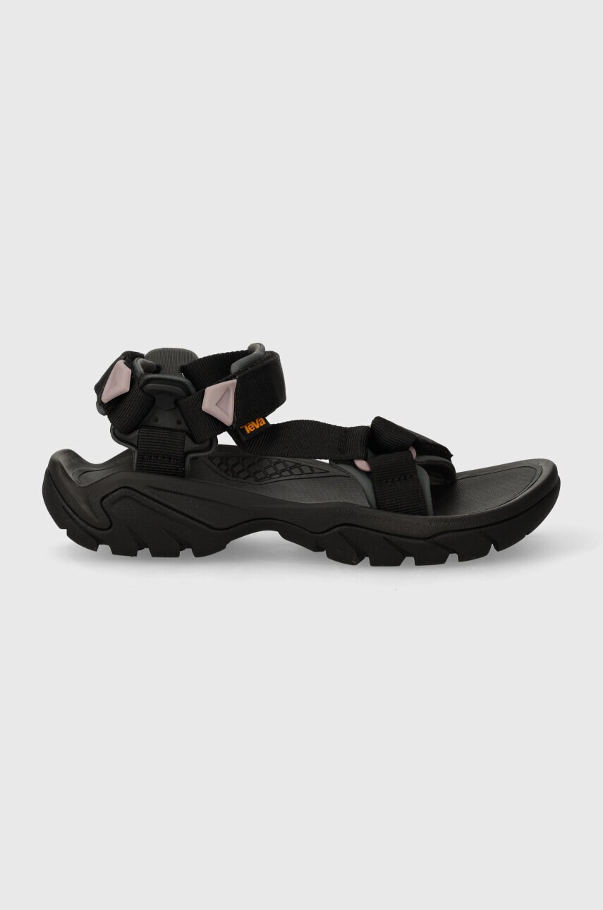 Сандалі Teva Terra Fi 5 Universal жіночі колір чорний 1099443