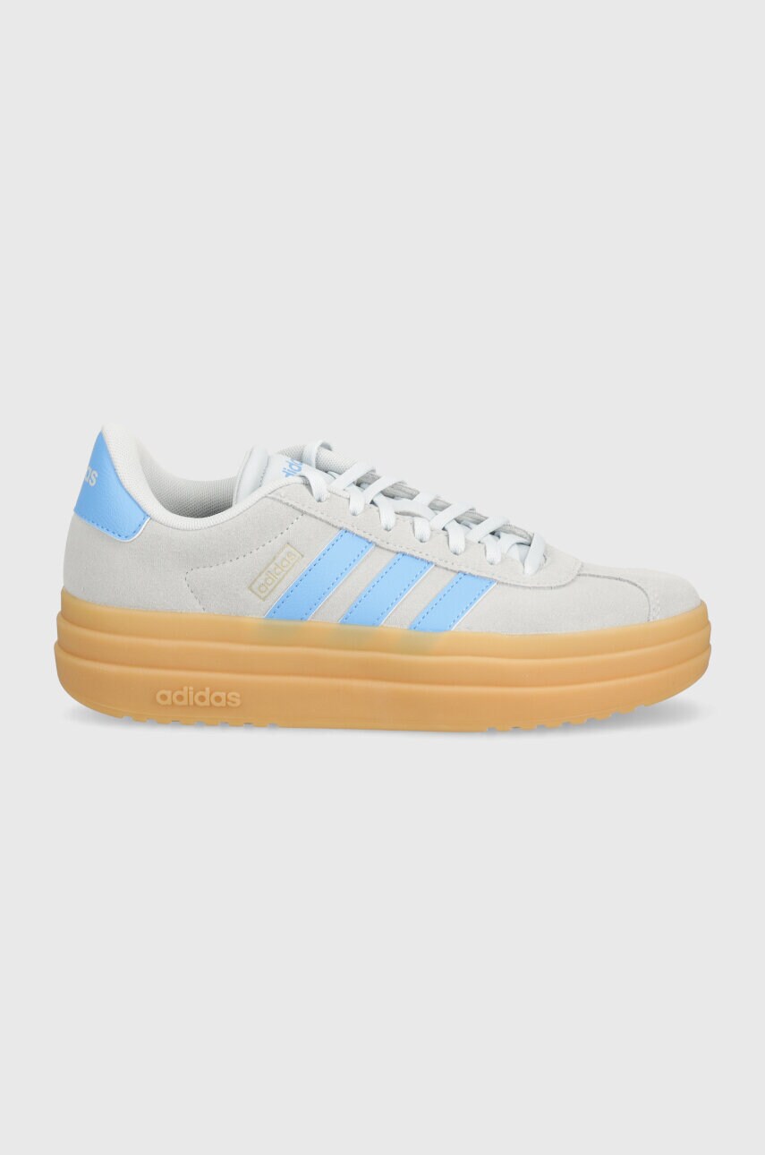 Замшеві кросівки adidas VL COURT BOLD IH2310