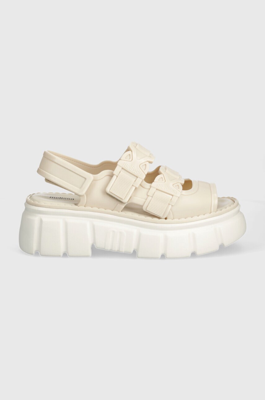 Сандалі Melissa REBEL SANDAL AD жіночі колір бежевий на платформі M 35830 AY856