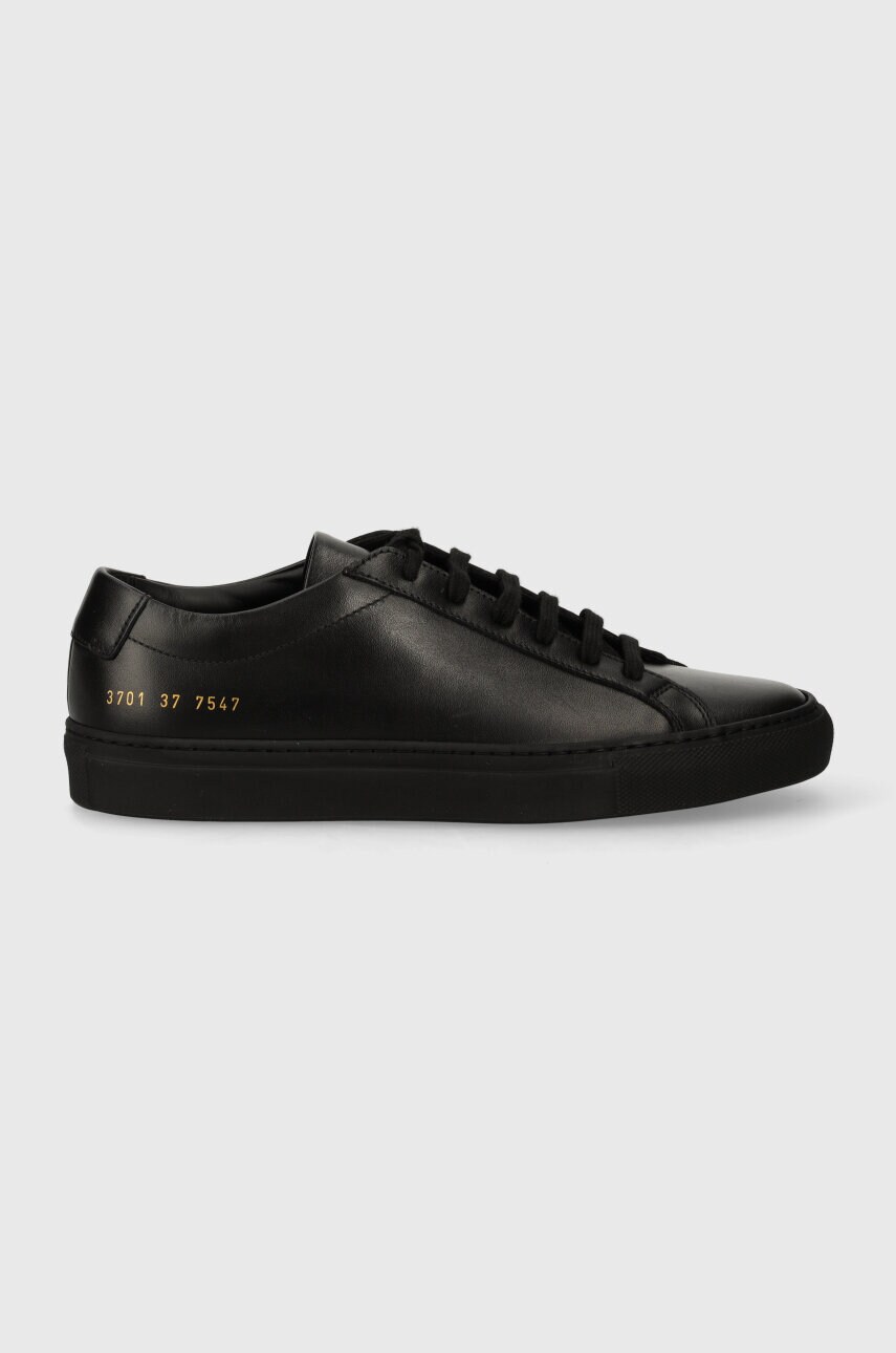 Шкіряні кросівки Common Projects Jeans Original Achilles Low колір чорний 3701