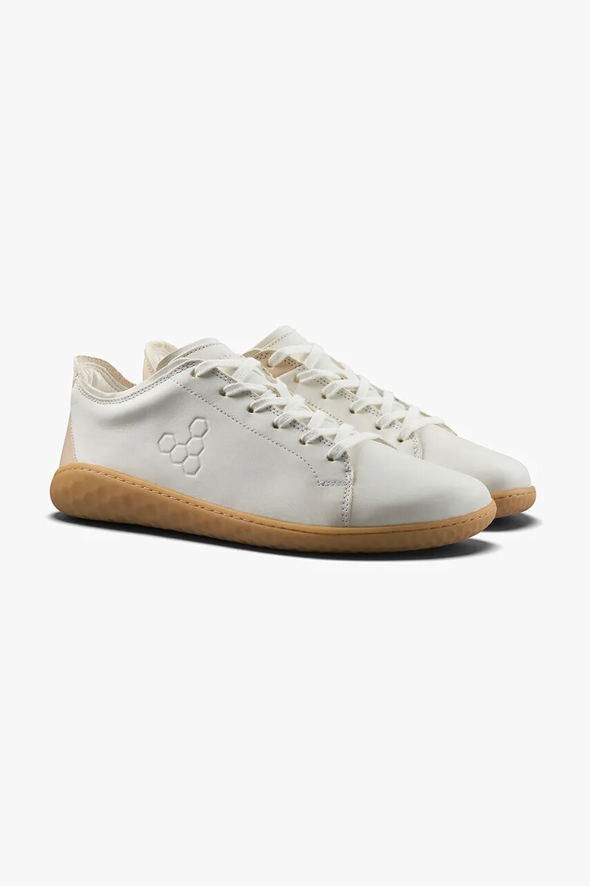 Купити Шкіряні кросівки Vivobarefoot GEO COURT III колір рожевий 201056 – головне зображення