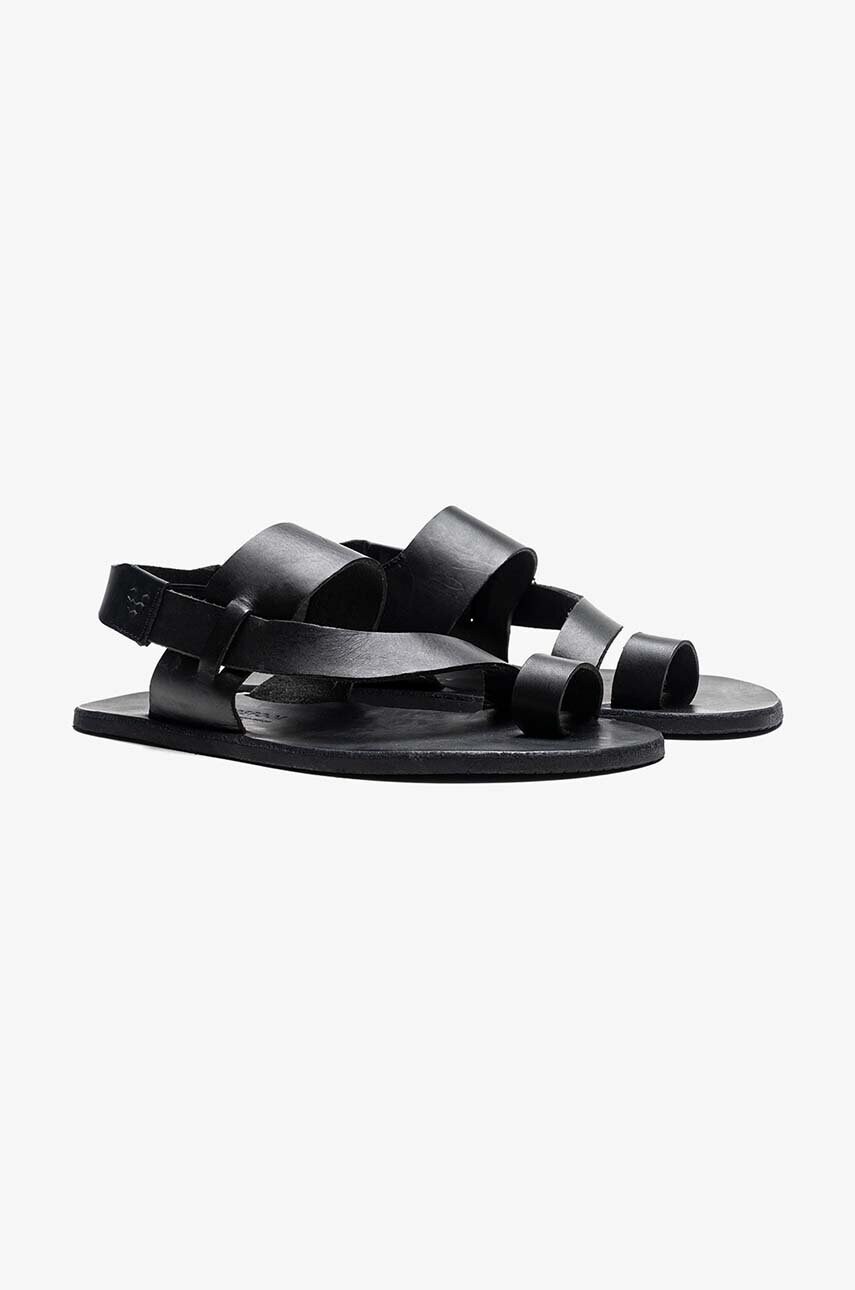 Шкіряні сандалі Vivobarefoot OPANKA SANDAL жіночі колір чорний 203225