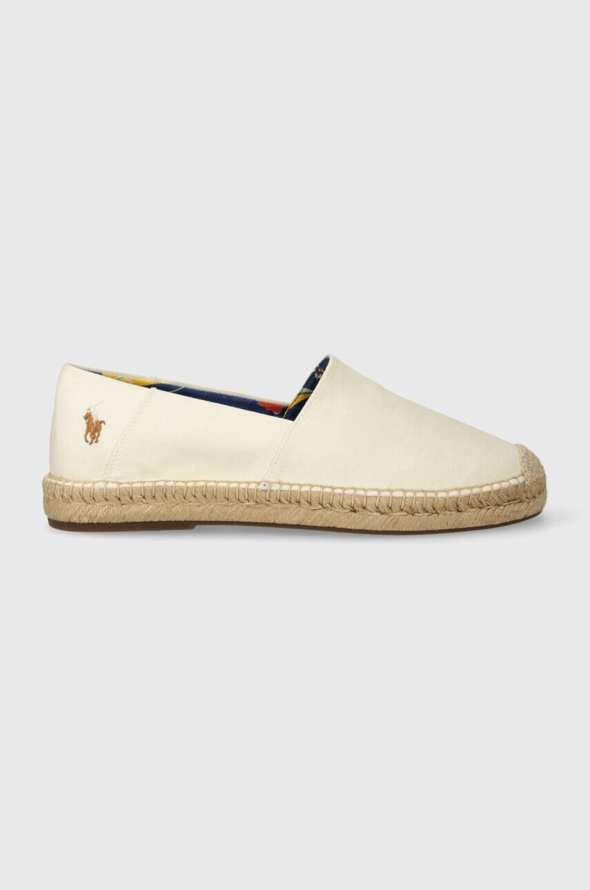 Еспадрилі Polo Ralph Lauren Cevio Slip колір бежевий 803932163002