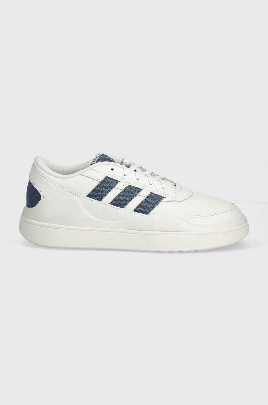 Шкіряні кросівки adidas OSADE колір білий ID3100