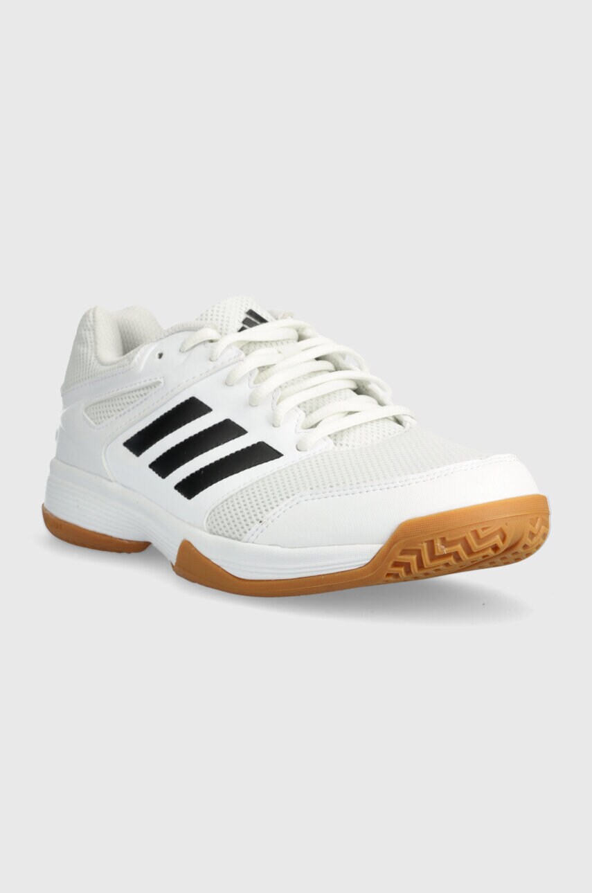 Взуття для приміщень adidas Performance Speedcourt колір білий