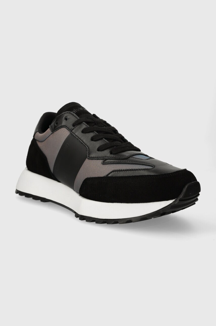 Купити Кросівки Calvin Klein LOW TOP LACE UP PET колір чорний HM0HM01346 – головне зображення