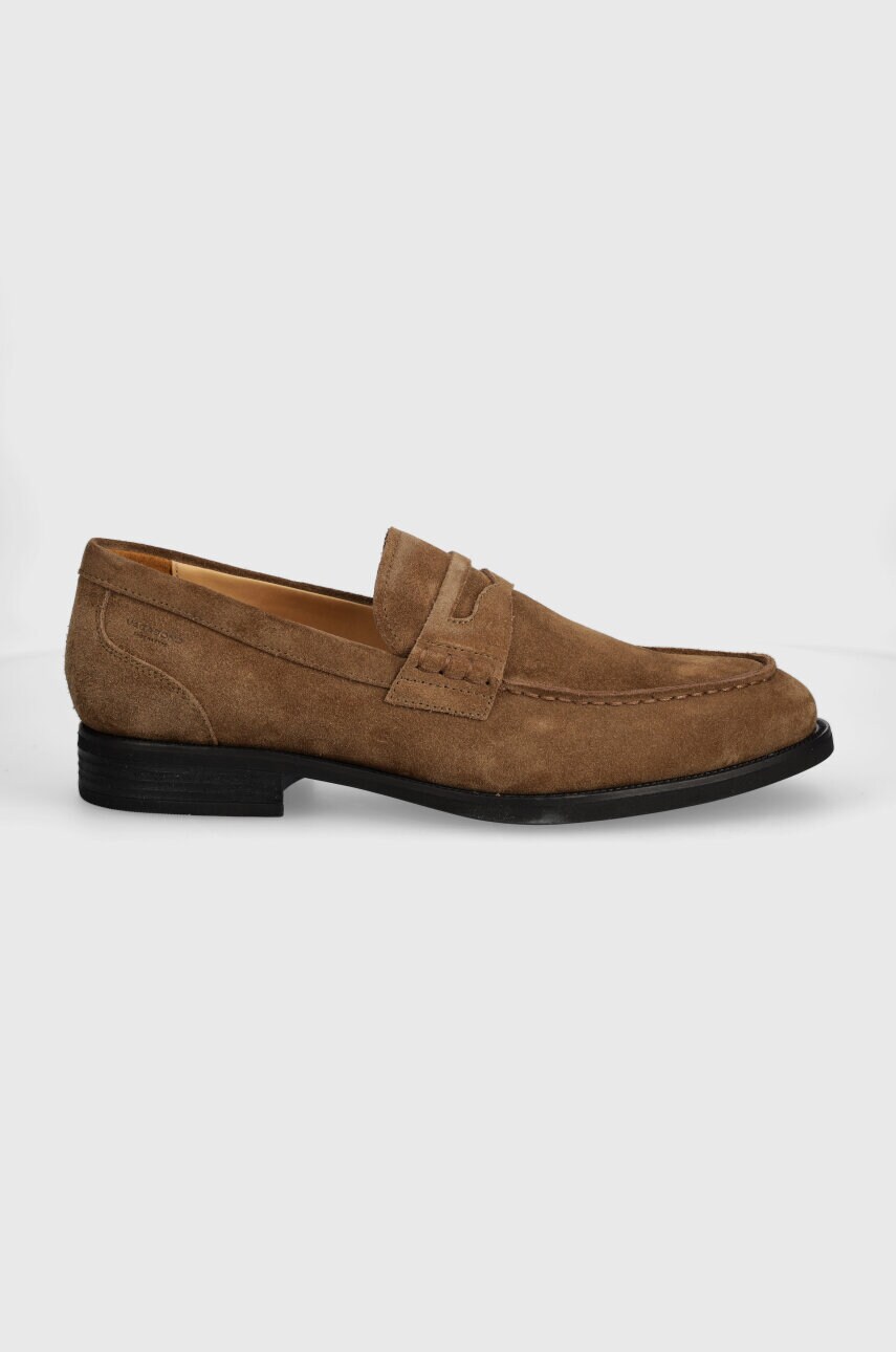 Замшеві мокасини Vagabond Shoemakers MARIO чоловічі колір коричневий 4961-040-19