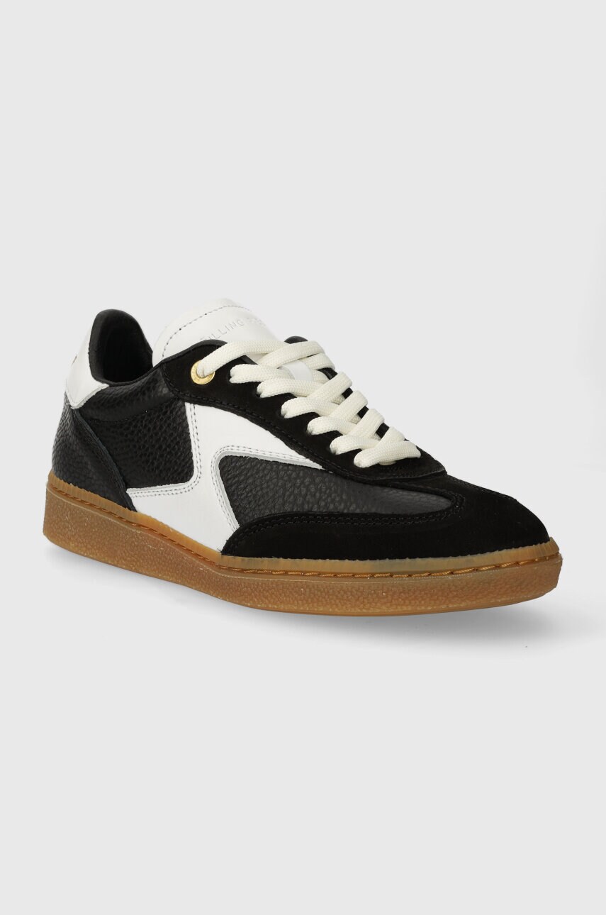 Шкіряні кросівки Filling Pieces Sprinter Dice колір чорний 68625751861