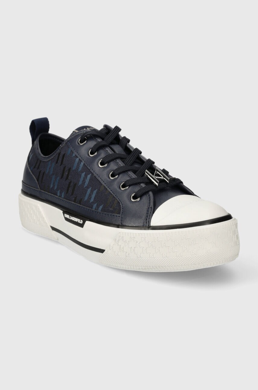 Кеди Karl Lagerfeld KAMPUS MAX чоловічі колір синій KL50424