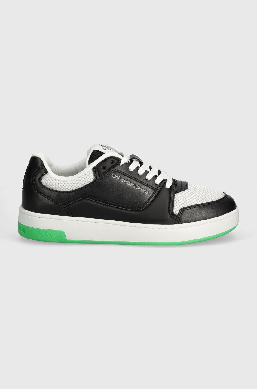 Кросівки Calvin Klein Jeans BASKET CUPSOLE LOW MIX IN MET колір чорний YM0YM00922