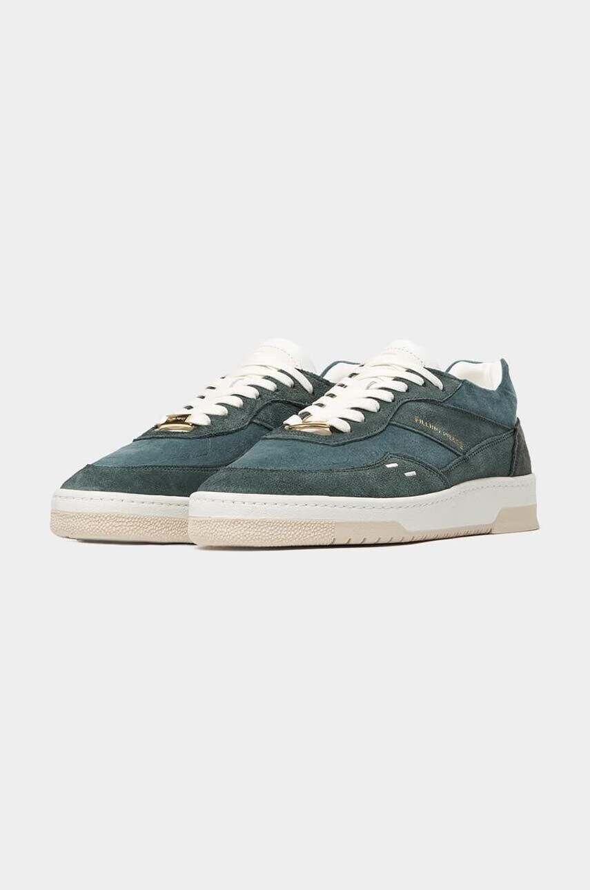 Замшеві кросівки Filling Pieces Ace Spin Dice колір зелений 57125751926