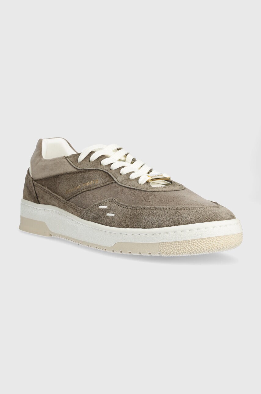 Замшеві кросівки Filling Pieces Ace Spin Dice колір сірий 57125751108