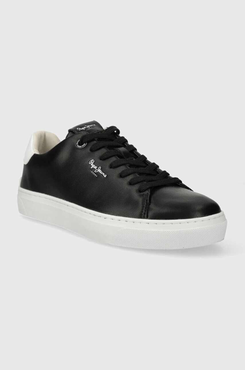 Шкіряні кросівки Pepe Jeans PMS00007 колір чорний CAMDEN BASIC M