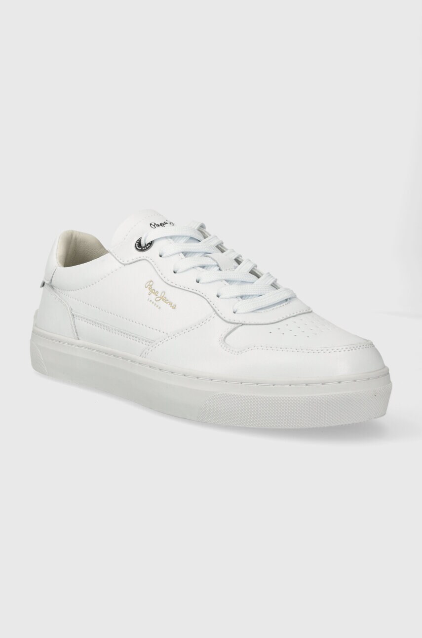Шкіряні кросівки Pepe Jeans PMS00009 колір білий CAMDEN CLASS M