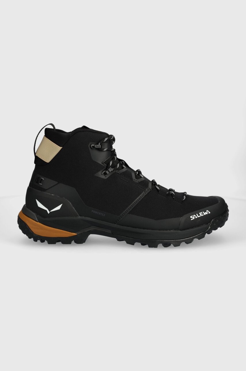 Черевики Salewa Puez Mid Powertex чоловічі колір чорний 00-0000061438
