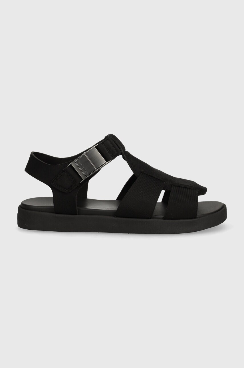 Сандалі Calvin Klein FISHERMAN SANDAL NEO чоловічі колір чорний HM0HM01415